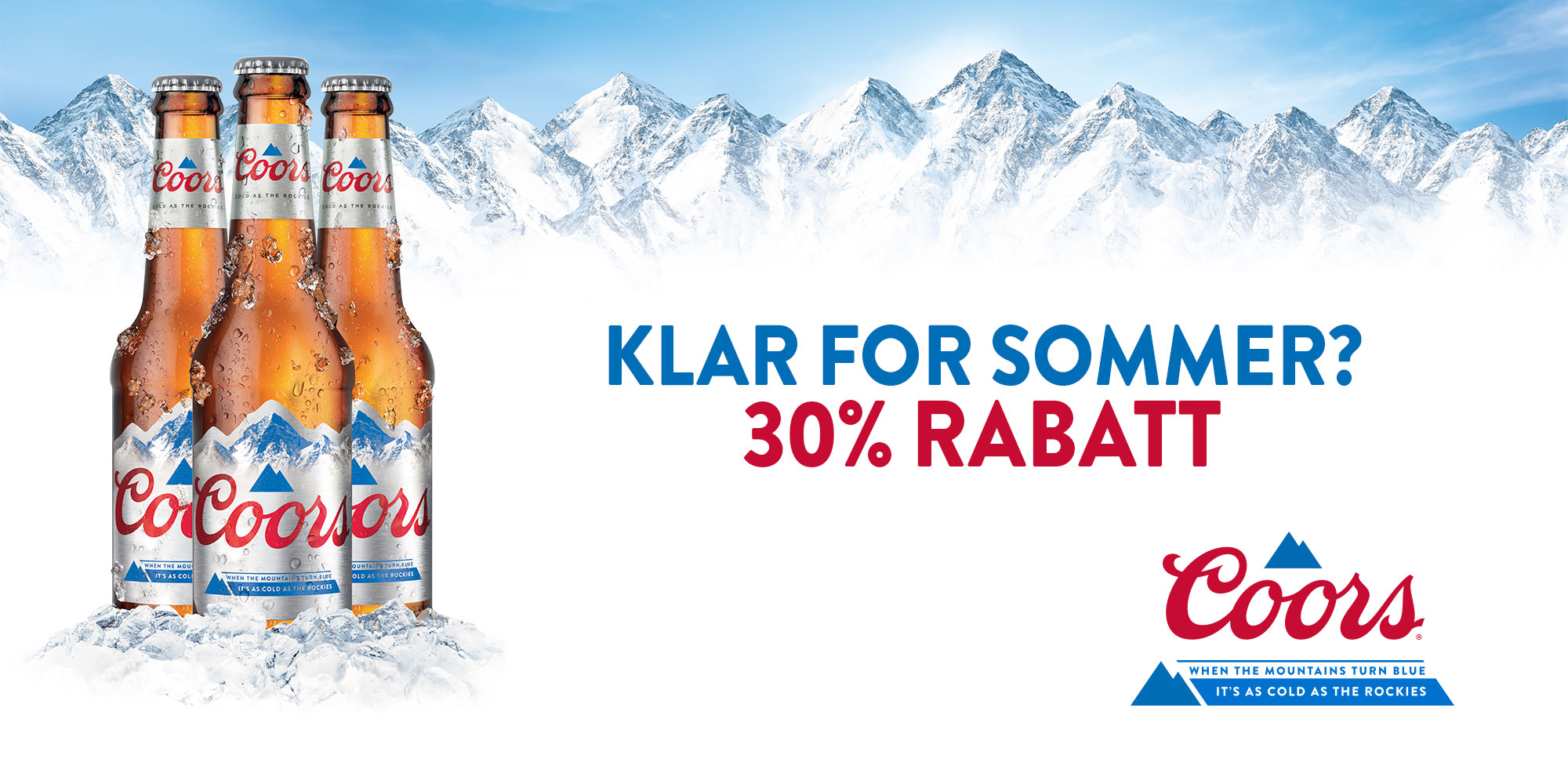 Si hei til et av verdens mest ikoniske øl, Coors!