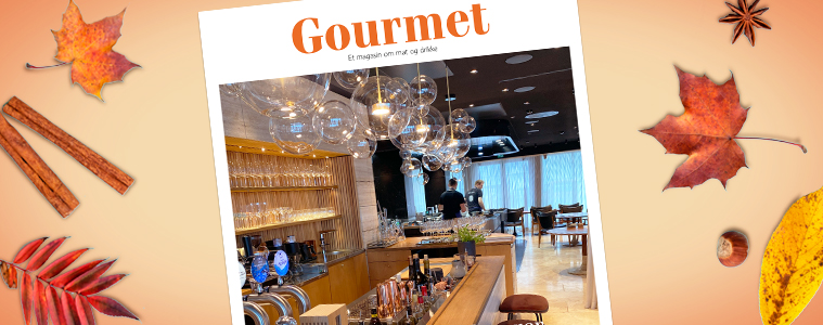 Illustrasjonsbile av coveret til magasinet Gourmet, nr. 2 2025